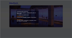 Desktop Screenshot of blaufisch.de